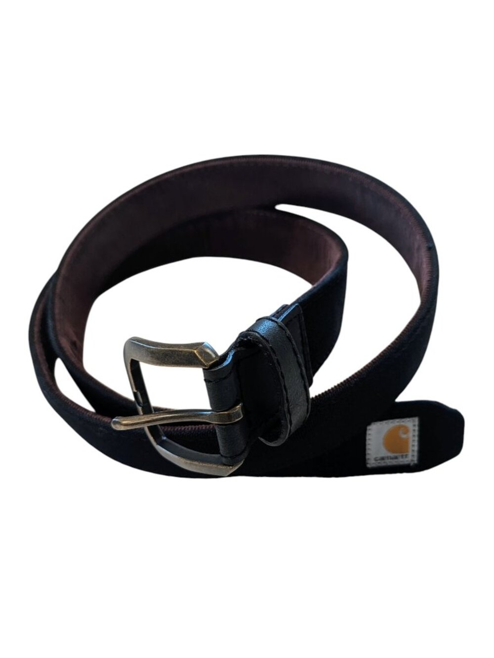 CARHARTT Canvas Duck Belt XL Black Pre-owned Excellent Condition 44.5" Long